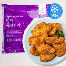 미식연구소 참치 통살 튀김 + 소스 (냉동), 500g, 1개