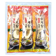 몸애조화 사계절 삼계탕 재료 3p, 180g, 1개