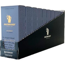 하우스브란트 네스프레소 호환 캡슐커피 구르메, 5g, 100개, 1개