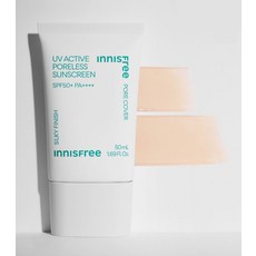 이니스프리 뉴 유브이 액티브 포어리스 선스크린 SPF50+ PA++++, 50ml, 1개