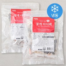 바다원 간편 국물용팩 꽃게, 90g, 2세트