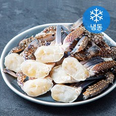 바이킹마켓 절단 청색 숫꽃게 L (냉동), 500g, 1개