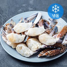 바이킹마켓 절단 청색 꽃게 M (냉동), 500g, 1개