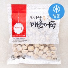 오마뎅 볼 매운어묵 (냉동), 500g, 1개