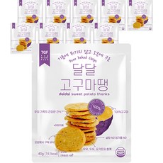 티지에프 달달 고구마땡, 40g, 10개