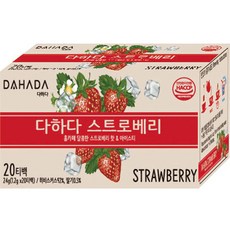 다하다 스트로베리, 1.2g, 20개입, 1개