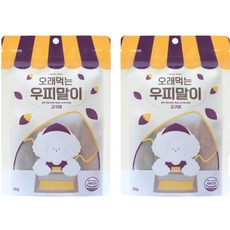 로렌츠 강아지 오래먹는 우피말이, 고구마, 50g, 2개 - 로렌츠