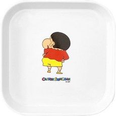 짱구 사각앞접시, 혼합색상, 1개