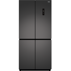 하이얼 4도어 인버터 세미빌트인 인테리어 양문형 냉장고 433L 방문설치 스페이스 그레이 HRS445MNG