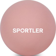 스포틀러 실리콘 마사지볼 싱글, 샤이핑크, 1개