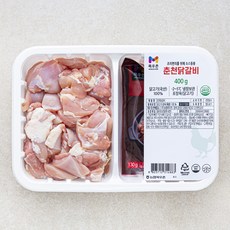 목우촌 춘천닭갈비 400g + 춘천식 닭갈비 양념 130g 세트 (냉장), 1세트