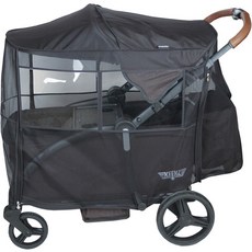 wowbaby 推車防蚊蟲罩, 黑色, 1個