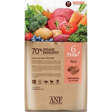 ANF 강아지 6프리 플러스 소고기 연어, 소고기+연어, 5.6kg, 1개