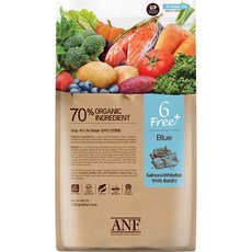 ANF 유기농 6FREE 플러스 강아지 사료, 연어+흰살생선, 5.6kg, 1개