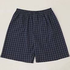 GLAM GONGGAM 情侶款Jijimi Roro格紋睡衣 5分褲