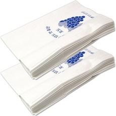 호미닷컴 포도봉지 핀부착 열매 보호용 과실 보호 종이 봉투 100p