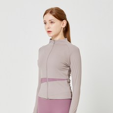leenaline 女款配色長拉鍊夾克 CJK 08