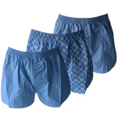 남성용 TS7 순면 트렁크 3종 세트 10 GHI