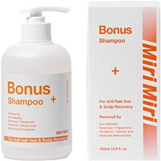 미리미리 보너스 탈모 헤어샴푸, 400ml, 1개