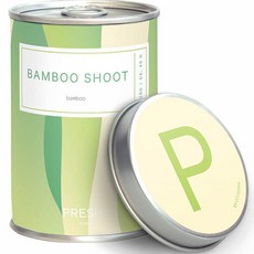 PRESH 大豆香氛蠟燭 M號, 220g, Bamboo Shoot 竹子, 1罐