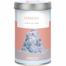 PRESH 大豆香氛蠟燭 L號, 600g, ICEBERG 香草冰淇淋, 1罐