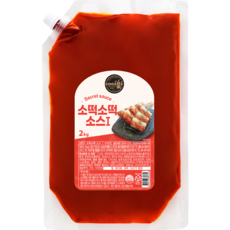 쿠즈락 소떡소떡 소스 파우치 2kg 1개