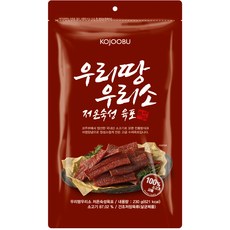 코주부 우리땅 우리소 저온 숙성 육포, 230g, 1개