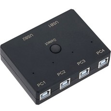 컴스 2:4 USB 2.0 선택기 수동 스위치, DM421
