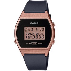 CASIO 卡西歐 女款聚氨酯電子錶 LW-204-1A