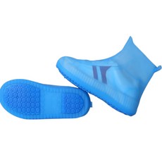 D-Tree雙層防滑防水鞋套 L 260mm 雙腳組, 08藍色, 1組