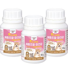 일동펫 반려동물 더 정직한 체중조절과 장 건강에 도움을 줄수 있는 프로바이오틱스, 유산균, 3개, 장 건강, 다이어트