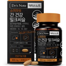 닥터스노트 슈퍼파워 간건강 밀크씨슬 27g, 30정, 1개