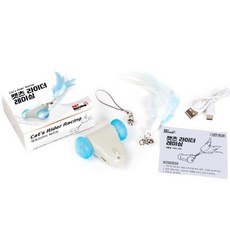 펫모닝 고양이 라이더 레이싱, PMC-404, 혼합색상, 1개