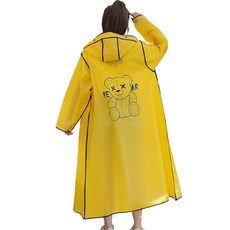 Riverfox摩托車踏板車雨衣全身雨衣, 黃色的