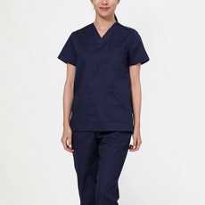 세경 여성용 스판 간호사 수술 의사 유니폼 상의 SNW-150