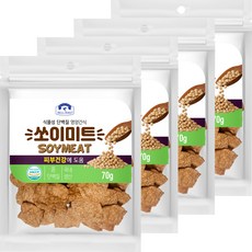 벨버드 쏘이미트 피부건강, 혼합맛(콩/고기), 70g, 4개