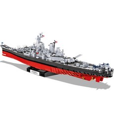 COBI 군함 블록 MISSOURI BATTLESHIP 4837, 혼합색상