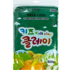 키즈 클레이, 초록, 500g