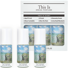 디스이즈명화 섬유 향수 드레스 퍼퓸, 에이프릴프레쉬, 70ml, 3개
