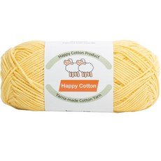 yarna 해피 코튼 뜨개실 100g, 762, 1개 762, 1개