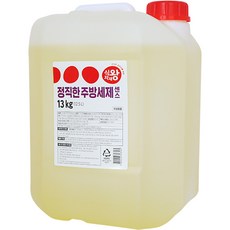 식자재왕 정직한 주방세제 센스, 13kg, 1개