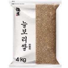 혼식 국산 늘보리쌀, 1개, 4kg