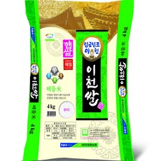 대월농협 23년 햅쌀 임금님표 이천쌀 해들미, 4kg, 1개