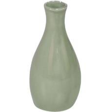 달소금 국산 도자기 사케병 술병 일본 주병 미니 호리병 도쿠리 라이트그린 250ml, 1개