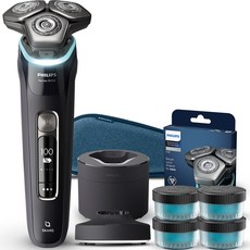 필립스 SkinIQ 9000 스페이스 그레이드 에디션 전기면도기, S9976/76, 잉크 블랙