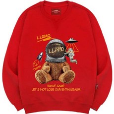 L.LAMO 3M Space Ela Mo 男款大學T 大尺碼