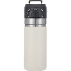 미롬 트래블 진공 스텐 텀블러, 크림화이트, 600ml, 1개