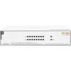 아루바 HPE 인스턴트 온 1430 8G CL4 PoE 64W UTP 8포트 비관리형 스위칭허브, R8R46A