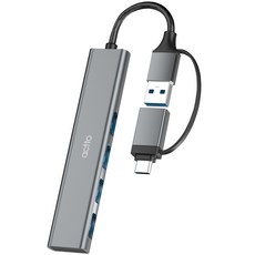 엑토 USB C타입 4포트 확장 멀티포트 허브 HUB-57, 1개