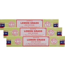 Satya 香薰棒 15g*3入, LEMON GRASS